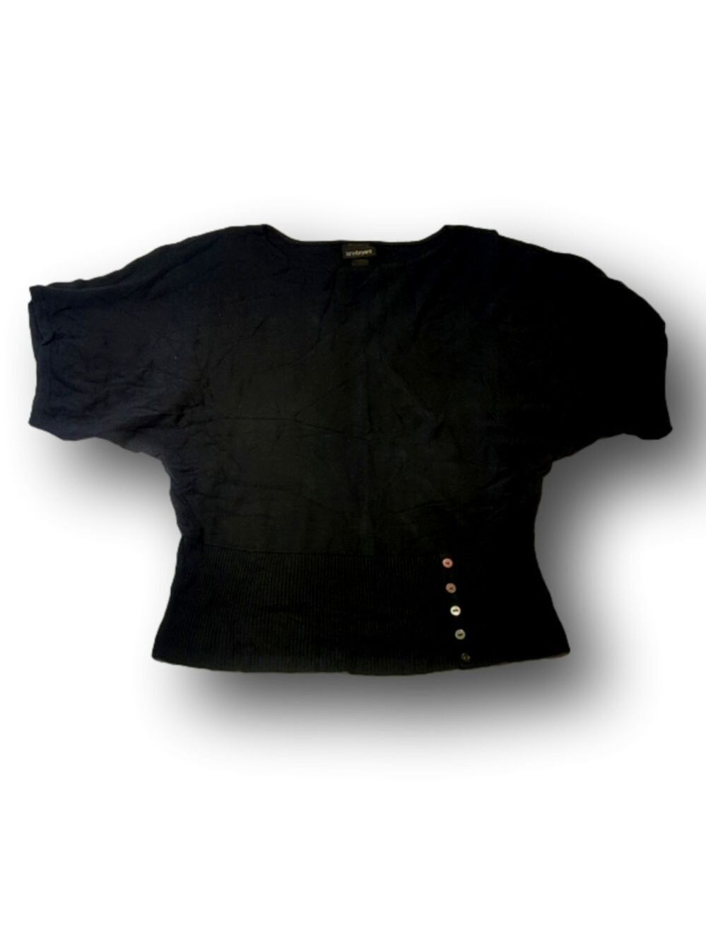 Sweater with button detail